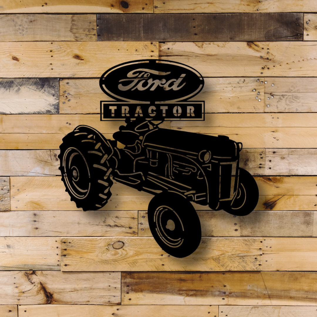 Ford tractor sign | BACKROAD CUSTOM STEEL SIGNS & DESIGNS